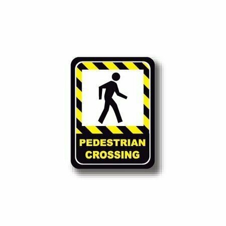 ERGOMAT 50in x 32in RECTANGLE SIGNS - Pedestrian Crossing DSV-SIGN 1600 #0390 -UEN